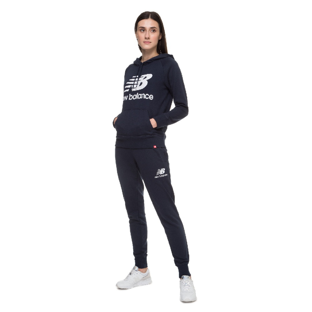 Женские синие спортивные штаны New Balance Essentials FT