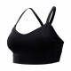 Чорний топ New Balance Determination Crop