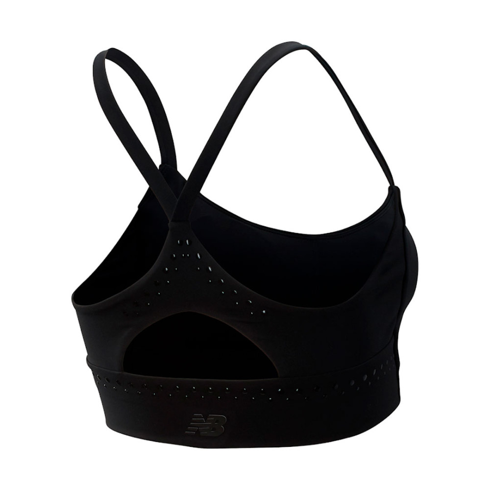 Черный топ New Balance Determination Crop