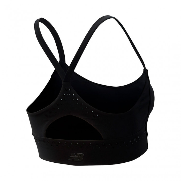Чорний топ New Balance Determination Crop
