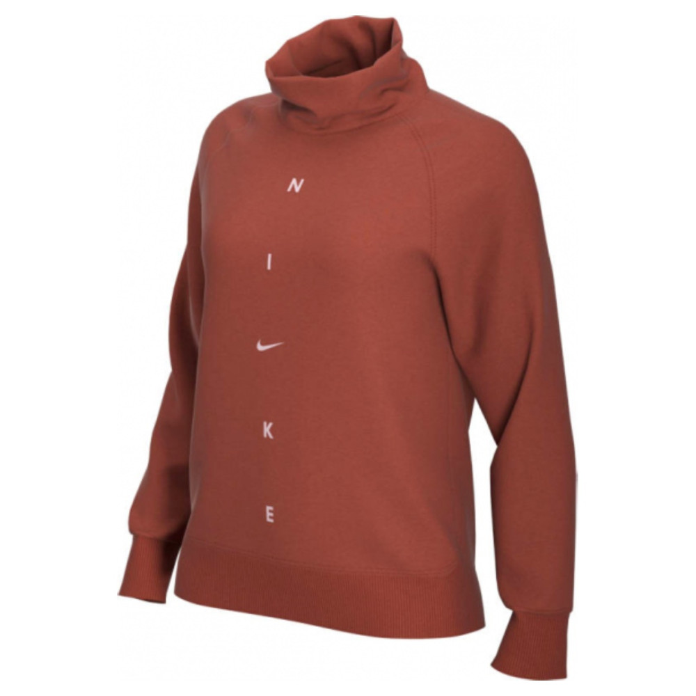 Жіночий теракотовий світшот Nike DRY GET FIT
