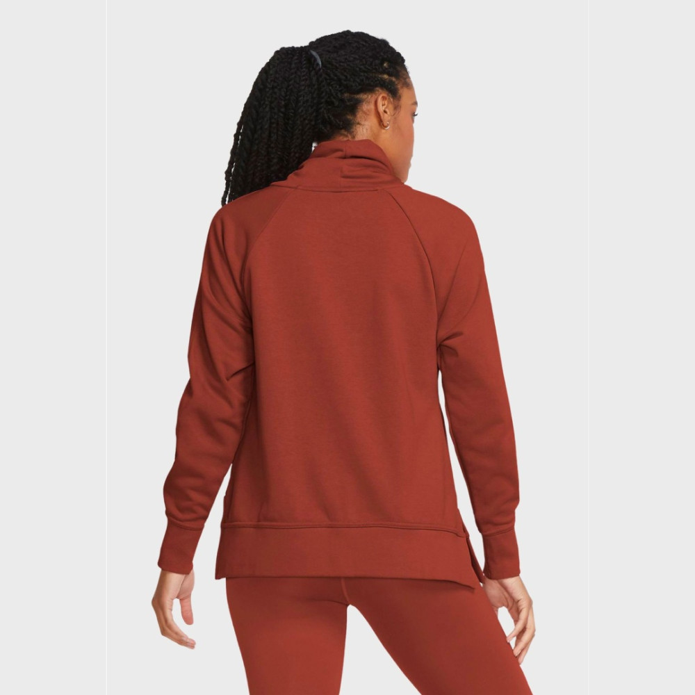 Жіночий теракотовий світшот Nike DRY GET FIT