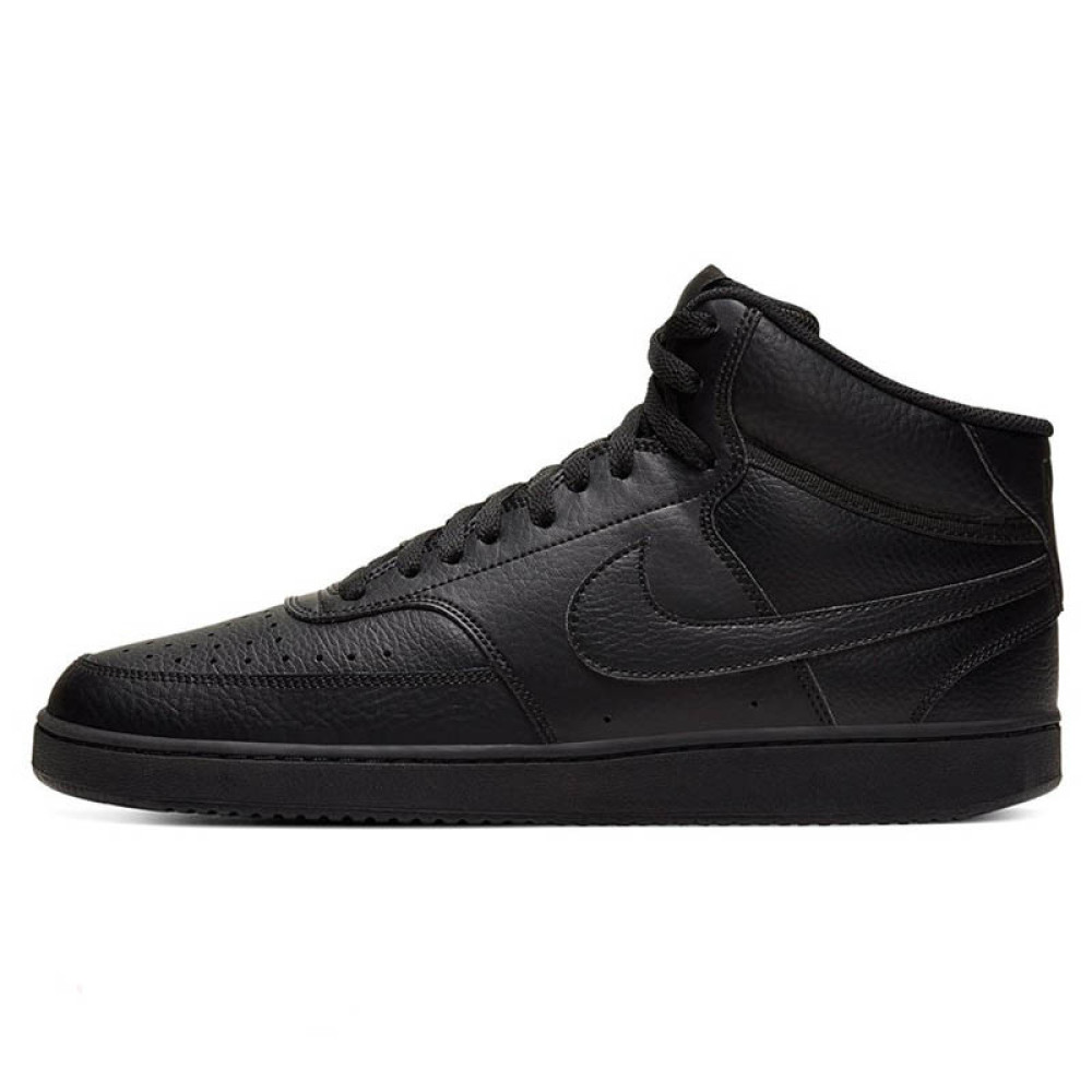 Чоловічі чорні кросівки Nike Court Vision Mid